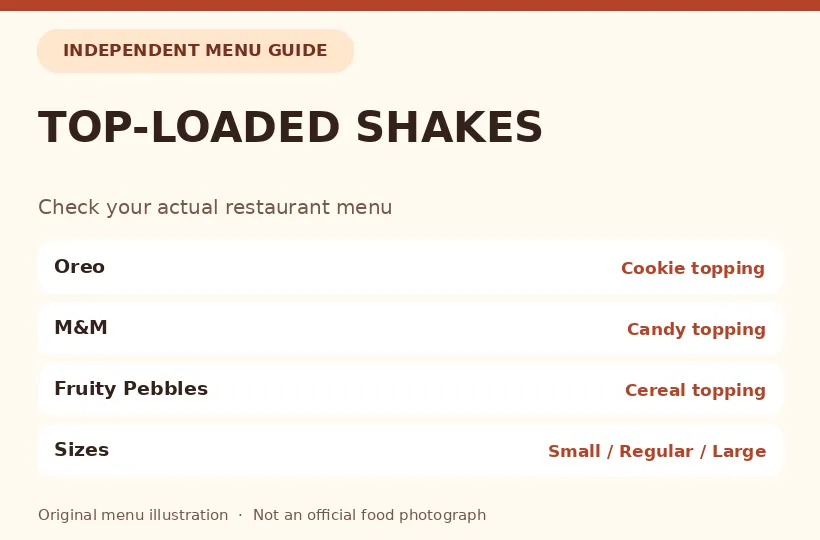 Original diagram comparing TOP-LOADED SHAKES